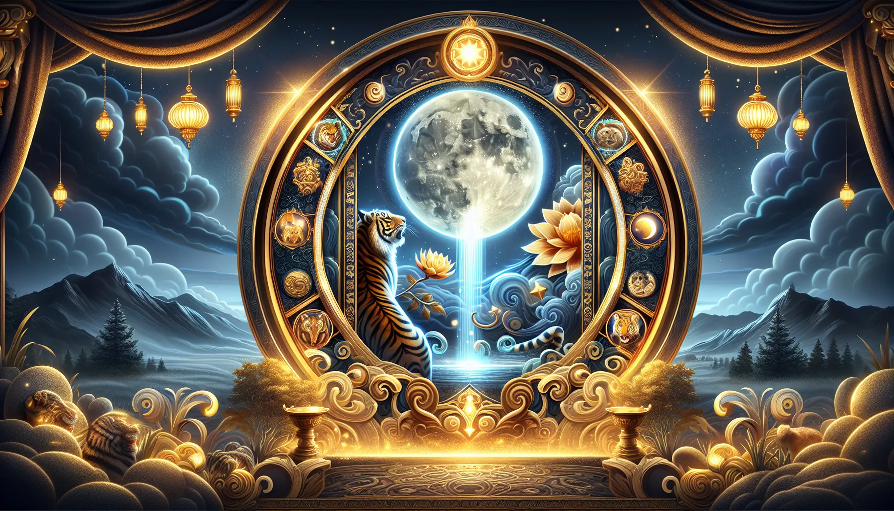 Moon Tiger: Misteri Purnama, Simbol Harimau, dan Sensasi Kemenangan